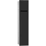 Emco WC-Modul ASIS 2.0 UP 811x170mm Türanschlag links schwarz EMCO