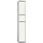 Emco Gäste-WC-Modul ASIS 150 Unterputz, 964x168mm aluminium/optiwhite EMCO