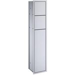 Emco WC-Modul ASIS 150 Unterputz 809x168mm Tür rechts aluminium EMCO