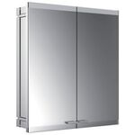 Emco LED-Lichtspiegelschrank EVO UP 600x700mm o light Sys Alu o Sp-hzg EMCO