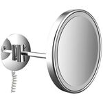 Emco LED-Rasier-/Kosm.spiegel PURE LED rund d= 203mm 1-armig Spiralkabel chrom EMCO