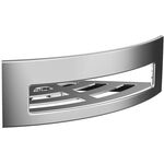 Emco Eckwandkorb SYSTEM 2 m verdeckter Befestigung abnehmbar chrom EMCO