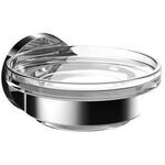 Emco Seifenhalter ROUND Schale Kristallglas klar chrom EMCO