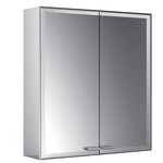 Emco LED-Lichtspiegelschrank PRESTIGE 2 AP 588x639mm ohne light System Aluminium EMCO