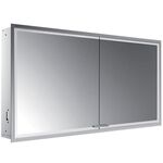 Emco LED-Lichtspiegelschrank PRESTIGE 2 UP 1315x666mm o light System Aluminium EMCO