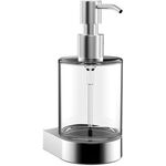 Emco Flüssigseifespender FLOW Wdmod. Behälter Kristallglas klar chrom EMCO