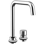 Emco 2-Loch-Waschtischarmatur EVO Höhe 212mm, Ausladung 180mm chrom EMCO