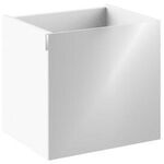 Emco Waschtisch-Unterschrank EVO 396x392x320mm Türgriff links optiwhite EMCO