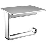 Emco Papierhalter TREND mit Universalablage chrom EMCO