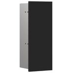 Emco Toil.bgrt.-Modul ASIS PURE UP 435x710mm Anschlag links schwarz matt EMCO