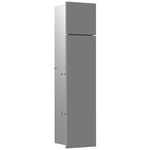 Emco WC-Modul ASIS PURE UP 730x170mm Ans links diamantgrau matt EMCO