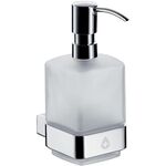 Emco Hygienemittelspender LOFT Wdmod. Beh Kristallglas satiniert chrom EMCO