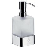 Emco Hygienemittelspender LOFT Standmod. Beh Kr-Gl satiniert chrom EMCO