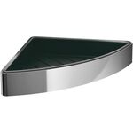 Emco Eckschwammkorb LOFT m herausnehmb Kunststoffeinsatz chr./sw. EMCO