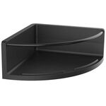 Emco Eckwandkorb ROUND 175mm H 75 m verd Befest schwarz/schwarz EMCO