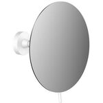 EC Kosmetikspiegel round 13938 3-fach, Klebeadapter D: 200 mm weiß EMCO