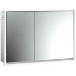 Emco LED-Lichtspiegelschrank LOFT UP 1000x733mm 2-tü Br Tür re alu/spiegel EMCO