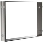Emco Einbaurahmen LOFT f UP-Lichtspiegelschrank 800mm Aluminium EMCO