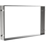 Emco Einbaurahmen LOFT f UP-Lichtspiegelschrank 130cm Aluminium EMCO