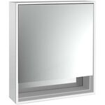 Emco LED-Lichtspiegelschrank LOFT AP 600x733mm 1-tü Ans re Ufach alu/sp EMCO