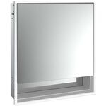 Emco LED-Lichtspiegelschrank LOFT UP 600x733mm 1-tü Ans li Ufach alu/sp EMCO
