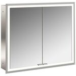 Emco LED-Lichtsp.schr. PRIME FACELIFT UP 800x730mm 2-türig aluminium/spiegel EMCO