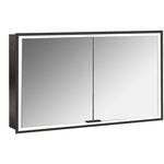 Emco LED-Lichtsp.schr. PRIME FACELIFT UP 1200x730mm 2-türig schwarz/spiegel EMCO