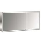 Emco LED-Lichtsp.schr. PRIME FACELIFT UP 1400x730mm 3-türig aluminium/spiegel EMCO