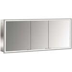 Emco LED-Lichtsp.schr. PRIME FACELIFT UP 1600x730mm 3-türig aluminium/spiegel EMCO