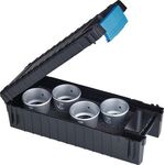 Uhrmacherlupenset Profi-Set Tech-Line 6x, 8x, 10x, 15x Kunststoffkassette 4 teilig SCHweißER