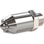 Runddüse Außengewinde Zink-Druckguss, Aluminium Länge 41 mm Außen-Ø 17 mm RIEGLER