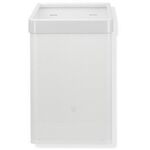 HEWI Papierhandtuchkorb Ser 477, Lochblech weiß orange