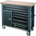 Rollwerkbank WB621/267QR Außen-B1150xT500xH1045mm Schubl.7+1 Fach 267-tlg.