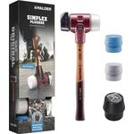 Schonhammer Starterkit SIMPLEX L.160mm Kopf-D.60mm HO m.Flaschenöffner,2 Eins.