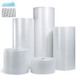 Luftpolsterfolie 3-lagig Breite 1500mm Länge 100m S.90µ Transparent TRANSPAK