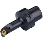 Klemmhalter ISO C5-SDUCR-13080-11 D.50mm m. Polygonkupplung Rechtslauf