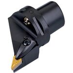 Klemmhalter ISO C5-DVJNR-35065-16 D.50mm m. Polygonkupplung Rechtslauf