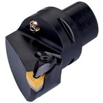 Klemmhalter ISO C4-DWLNR-27050-06 D.40mm m. Polygonkupplung Rechtslauf