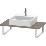 Duravit Konsole L-CUBE 30mm Stärke, 1 Ausschnitt, 480 leinen