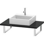 Duravit Konsole L-CUBE 30 St. 1 Auss 550 schwarz hochglanz