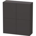 Duravit Halbhochschrank L-CUBE 700x243x800mm graphit supermatt