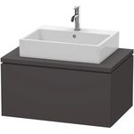 Duravit Konsolenunterschrank L-CUBE 400x820x547mm graphit supermatt