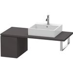 Duravit Konsolenunterschrank L-CUBE 400x320x547mm graphit supermatt