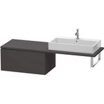 Duravit Konsolenunterschrank L-CUBE 400x820x547mm graphit supermatt