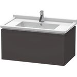 Duravit Waschtischunterbau L-CUBE 469x820x408mm graphit supermatt