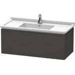Duravit Waschtischunterbau L-CUBE 469x1020x408mm graphit supermatt