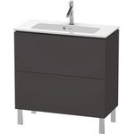 Duravit WTU Compact L-CUBE 704x820x391mm graphit supermatt