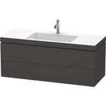 Duravit Waschtischunterbau L-CUBE m WT Vero Air 500x1200x480mm 1 HL gra sm