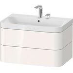 Duravit WTU HAPPY D.2 PLUS 775x490mm m UB 2 HL weiß hochglanz