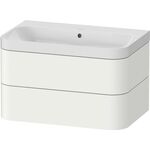 Duravit WTU HAPPY D.2 PLUS 775x490mm m UB o HL weiß seidenmatt